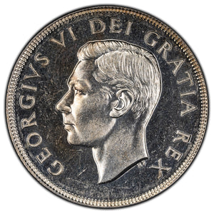 SOLD Canada 1950 $1 Silver Dollar Coin - AU