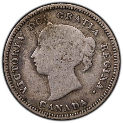 SOLD Canada 1890-H 5 Cents Silver Coin