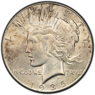 United States 1935 $1 Peace Silver Dollar Coin