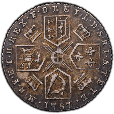 SOLD Great Britain 1787 6 Pence Silver Coin