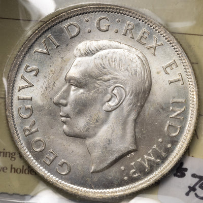 SOLD Canada 1938 $1 Silver Dollar Coin - ICCS MS-64