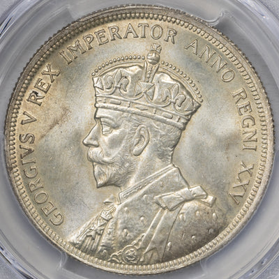 SOLD Canada 1935 $1 Silver Dollar Coin - PCGS MS-63
