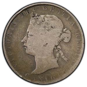SOLD Canada 1871 50 Cents Half Dollar Silver Coin