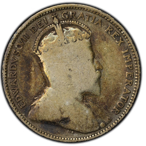 SOLD Canada 1 905 25 Cents Quarter Silver Coin