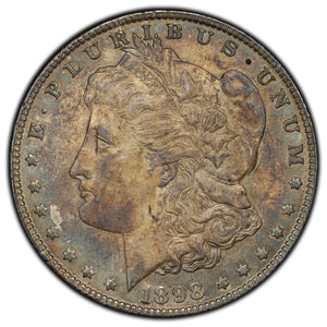SOLD United States 1898 $1 Morgan Silver Dollar Coin