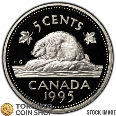 Canada 1995 5 Cents Coin - Proof Strike