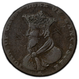 SOLD Ireland ND Dublin 1/2 Half Penny Token D&H #231a