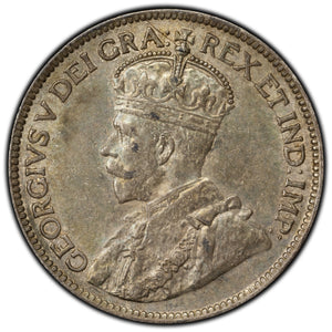 SOLD Canada 1913 25 Cents Quarter Silver Coin