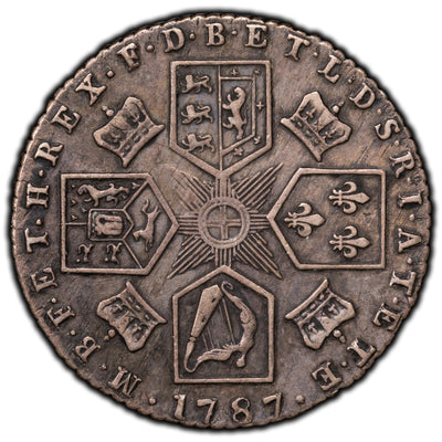 SOLD Great Britain 1787 6 Pence Silver Coin