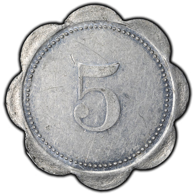 SOLD United States Boseman Montana M. Hellinger Saloon 5 Cents Token