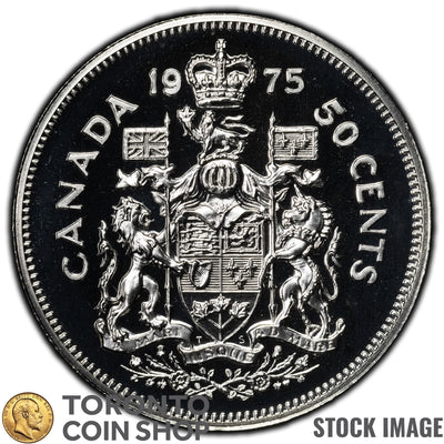 Canada 1975 50 Cents Coin - Specimen Strike