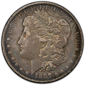 SOLD United States 1887 $1 Morgan Silver Dollar Coin