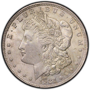 SOLD United States 1921 $1 Morgan Silver Dollar Coin