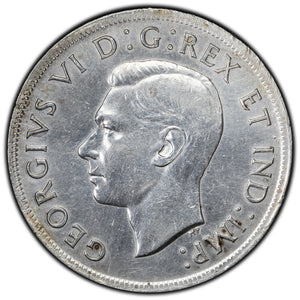 SOLD Canada 1938 $1 Silver Dollar Coin - Cleaned