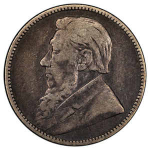 SOLD South Africa 1895 One Shilling Silver Coin