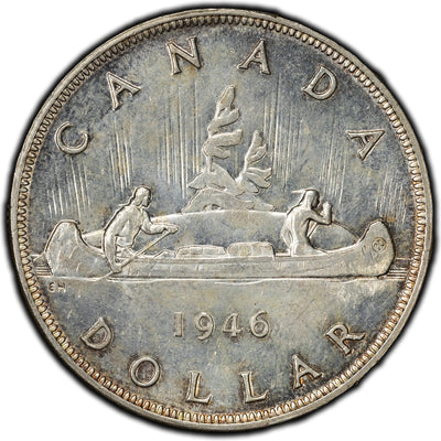 SOLD Canada 1946 $1 Silver Dollar Coin