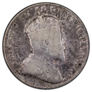 SOLD Canada 1904 10 Cents Dime Silver Coin - VG