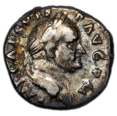SOLD Ancient Rome Vespasian AD 72-73 Denarius Silver Coin RIC II 37