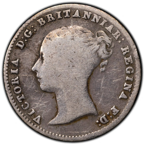 SOLD Great Britain 1845 4 Pence Silver Coin