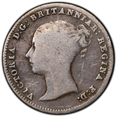 SOLD Great Britain 1845 4 Pence Silver Coin