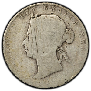 SOLD Canada 1899 50 Cents Half Dollar Silver Coin - Scratched