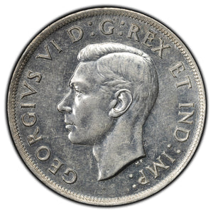 SOLD Canada 1945 $1 Silver Dollar Coin - Light Hairlines