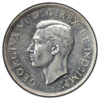 SOLD Canada 1945 $1 Silver Dollar Coin - Light Hairlines
