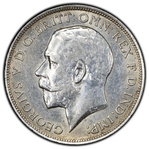 SOLD Great Britain 1915 1 One Florin Silver Coin KM #817
