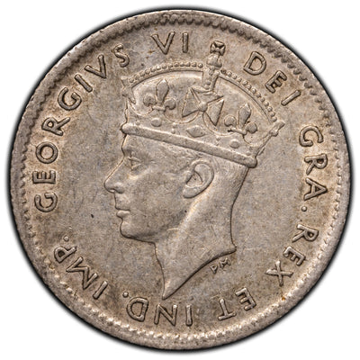 SOLD Newfoundland 1941-c 5 Cents Silver Coin