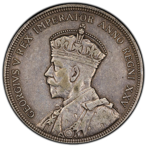SOLD Canada 1935 $1 Silver Dollar Coin - First Year of Issue - VF+