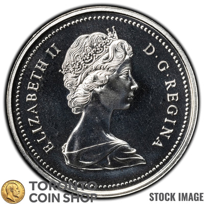 Canada 1975 $1 Dollar Nickel Coin - Specimen Strike