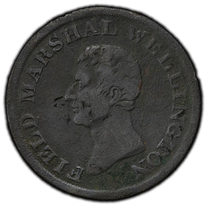 SOLD Ireland 1805 Wellington 1/2 Half Penny Token WE-5A1 W-1981