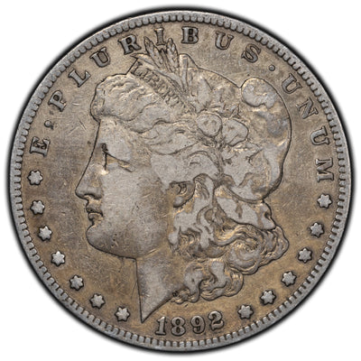 SOLD United States 1892-S $1 Morgan Silver Dollar Coin