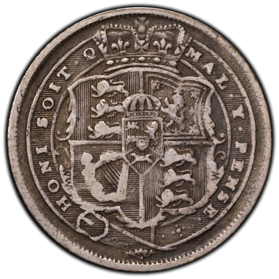 SOLD Great Britain 1817 6 Pence Silver Coin
