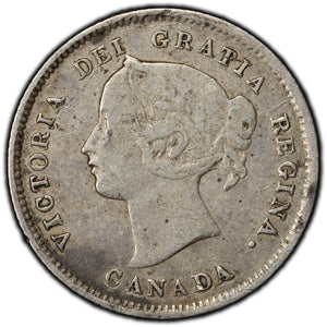 SOLD Canada 1870 RB 5 Cents Silver Coin