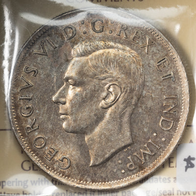 SOLD Canada 1938 $1 Silver Dollar Coin - ICCS MS-63