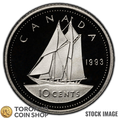 Canada 1993 10 Cents Coin - Proof Strike
