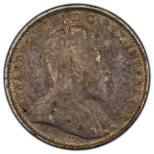 SOLD Canada 1905 5 Cents Silver Coin - VF