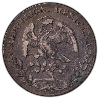 SOLD Mexico 1887 Ca-MM 8 Reales Silver Coin