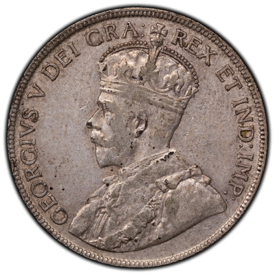 SOLD Newfoundland 1917-c 50 Cents Half Dollar Silver Coin