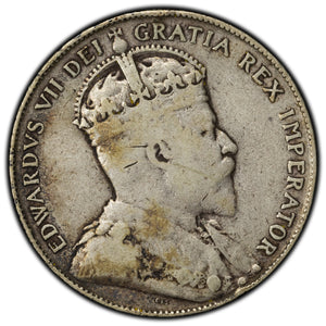 SOLD Canada 1902 50 Cents Half Dollar Silver Coin