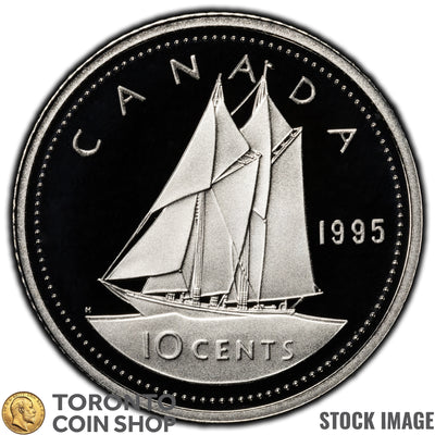 Canada 1995 10 Cents Coin - Proof Strike