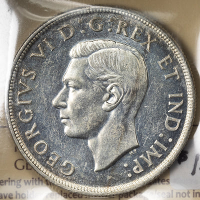 SOLD Canada 1946 $1 Silver Dollar Coin - ICCS MS-60