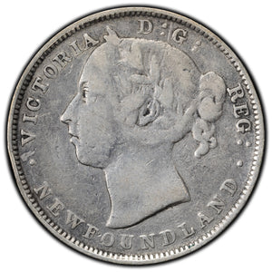 SOLD Newfoundland 1888 20 Cents Silver Coin