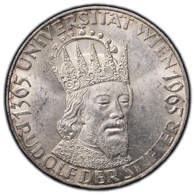 SOLD Austria 1965 50 Schilling Silver Coin