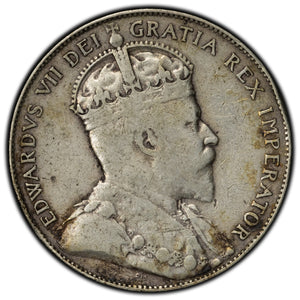 SOLD Canada 1906 50 Cents Half Dollar Silver Coin