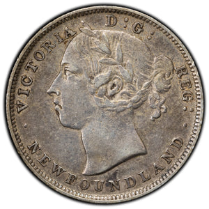 SOLD Newfoundland 1900 20 Cents Silver Coin