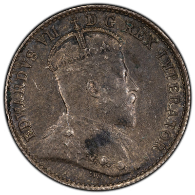 Canada 1905 5 Cents Silver Coin - EF