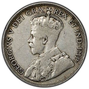 SOLD Canada 1934 50 Cents Half Dollar Silver Coin