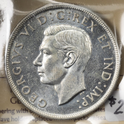 SOLD Canada 1946 $1 Silver Dollar Coin - ICCS MS-62